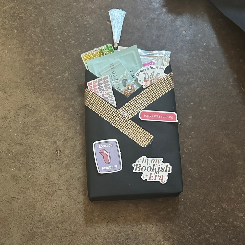 Blind date with a book young adult genre sprayed edge book and